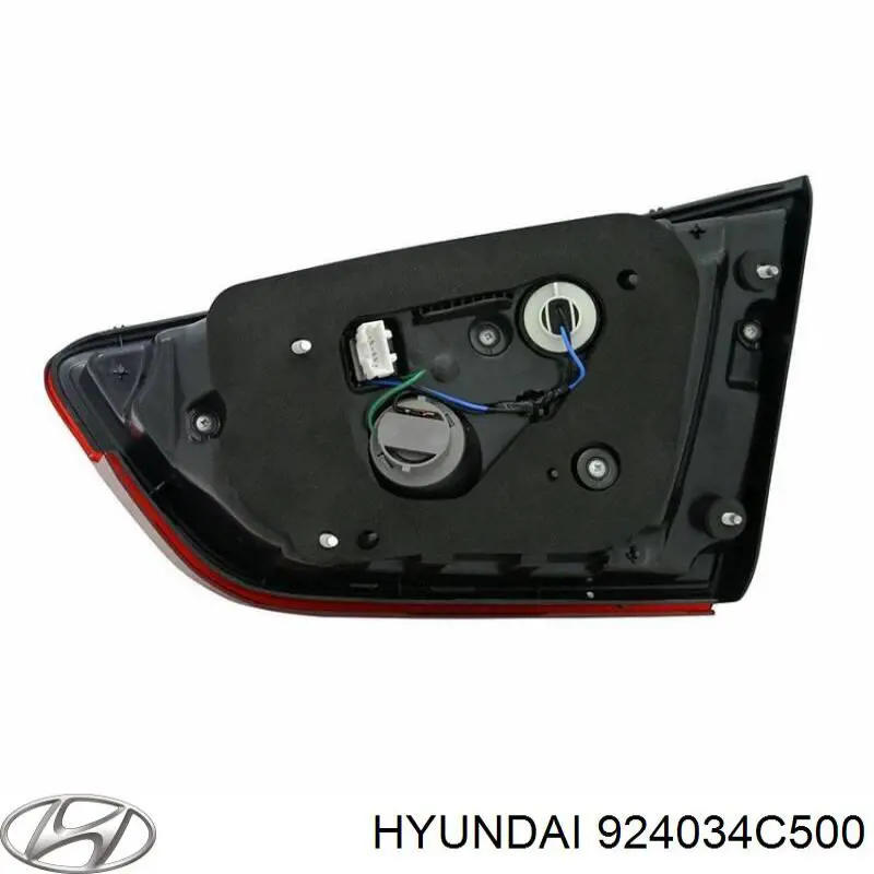 924034U520 Hyundai/Kia Ліхтар задній лівий, внутрішній