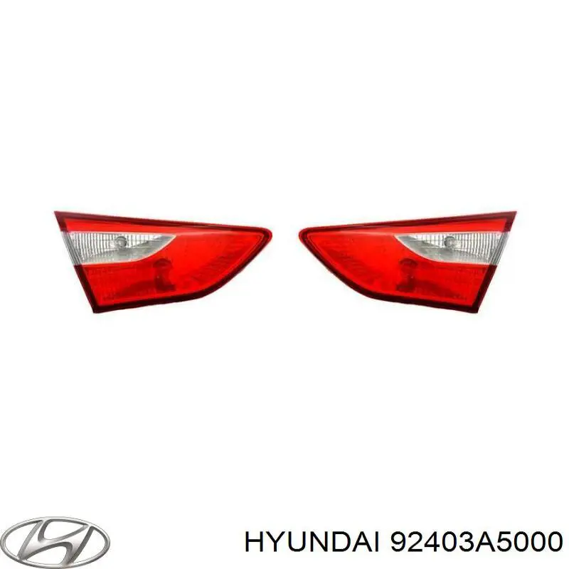 92403A5000 Hyundai/Kia Ліхтар задній лівий, внутрішній