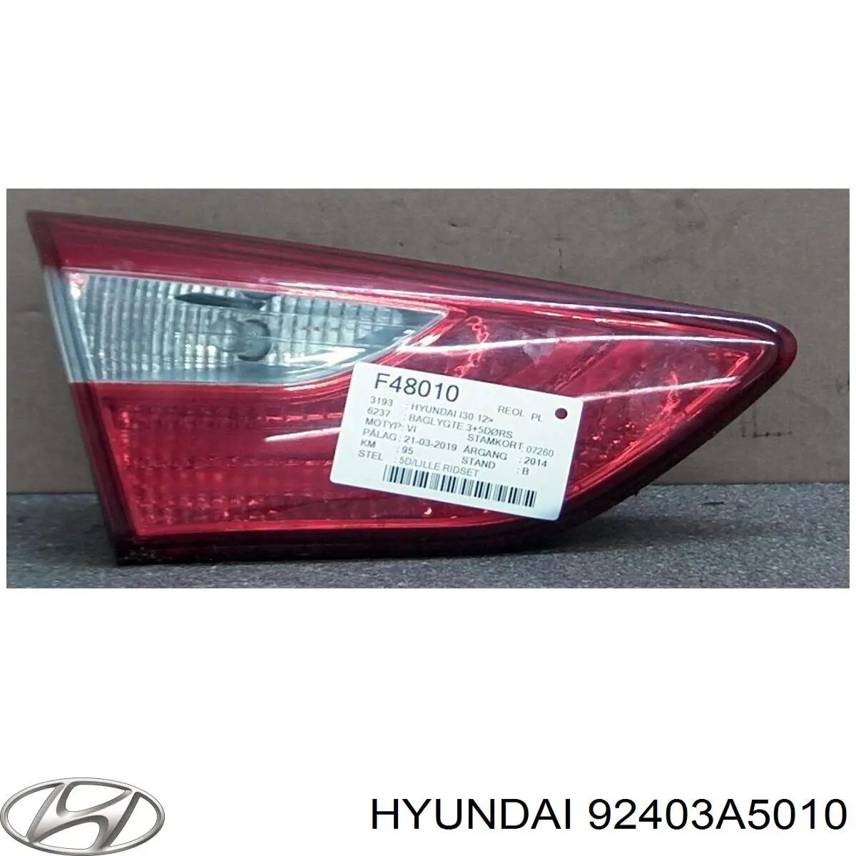 Стоп задній Hyundai/Kia 92403A5010 ціна, від 61.85 USD