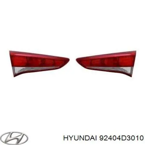 Ліхтар задній правий, внутрішній Hyundai Tucson (TL) (Хендай Таксон)