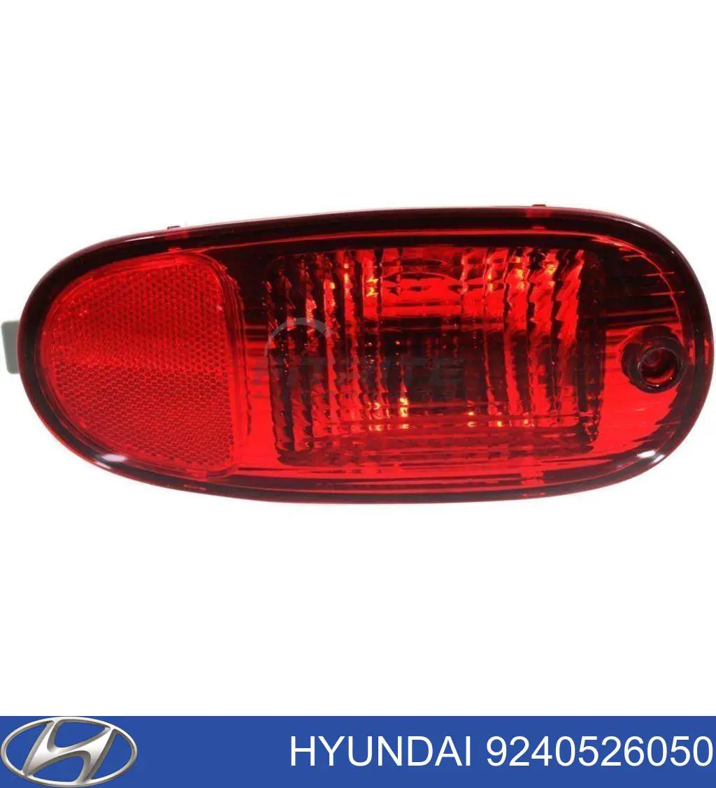 Лівий катафот заднього бампера Hyundai/Kia 9240526050 ціна, від 8.29 USD