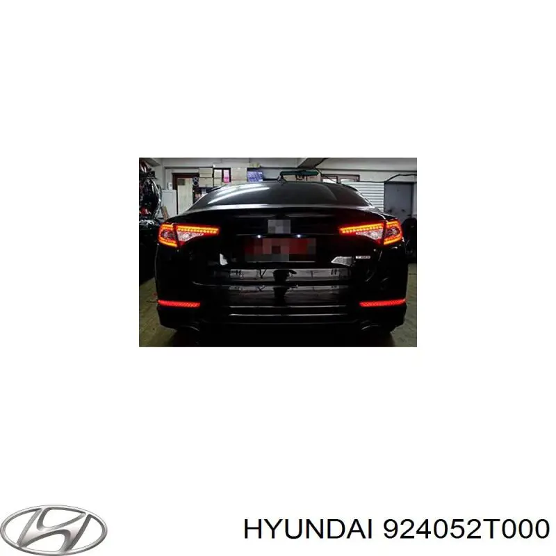 Лівий катафот заднього бампера Hyundai/Kia 924052T000 ціна, від 10.27 USD