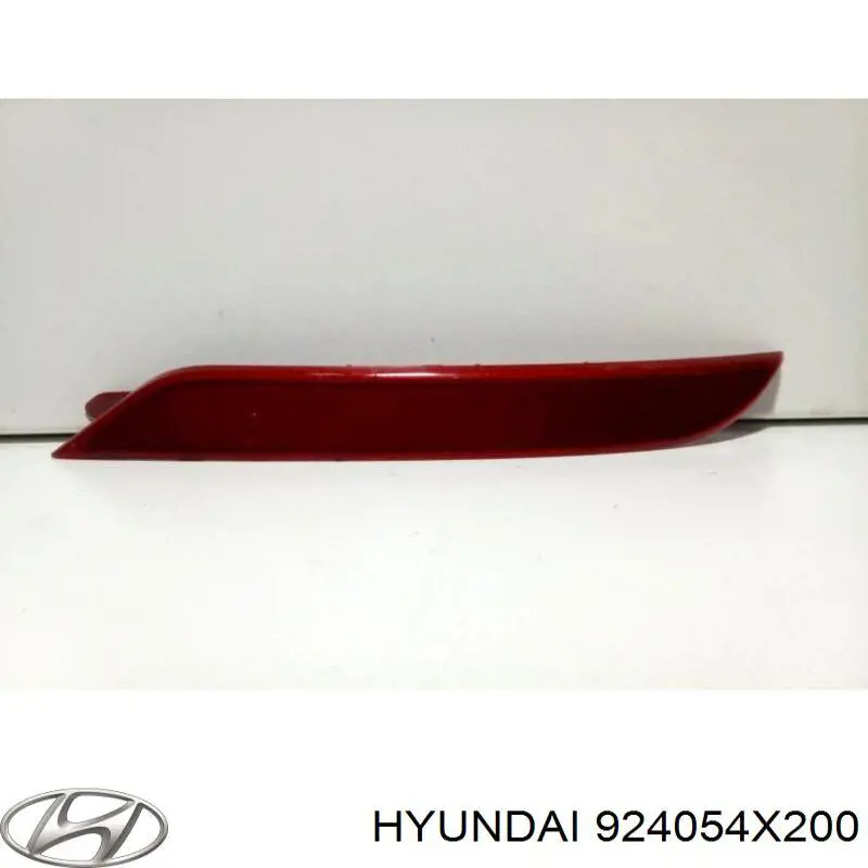 924054X200 Hyundai/Kia Лівий відбивач заднього бампера