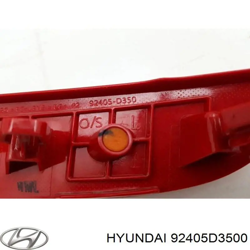 Протівотуманнка задня, права Hyundai/Kia 92405D3500 ціна, від 23.97 USD