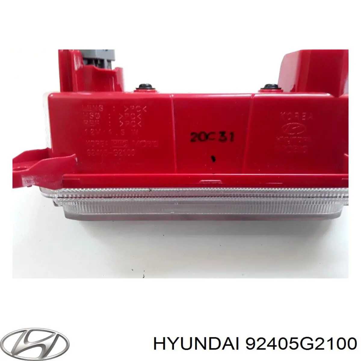 Туманка задня Hyundai/Kia 92405G2100 ціна, від 31.85 USD