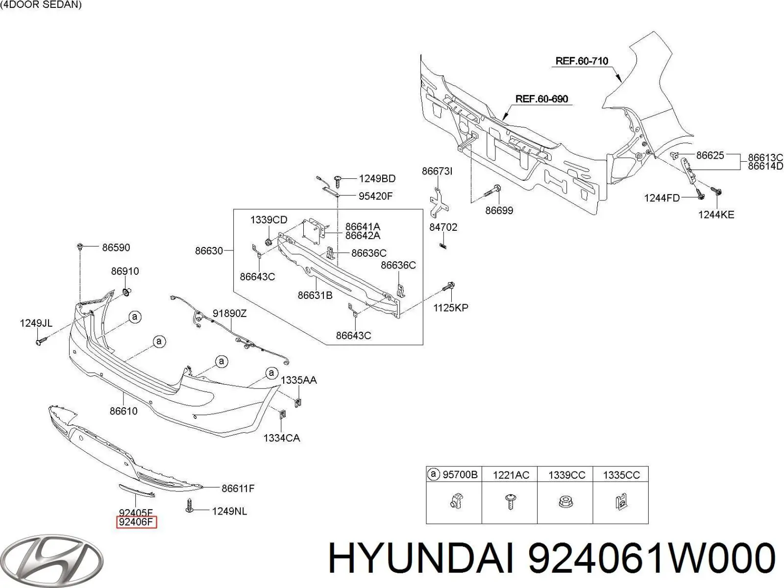 924061W000 Hyundai/Kia 