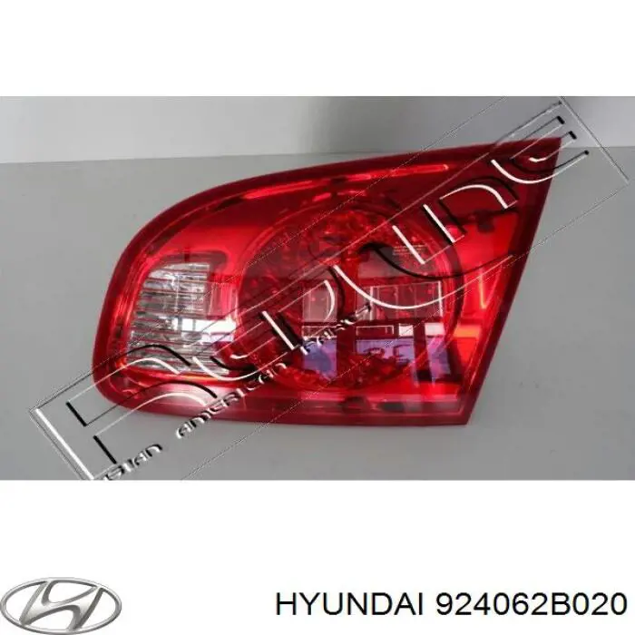 Ліхтар задній правий, внутрішній Hyundai Santa Fe 2 (CM) (Хендай Санта фе)