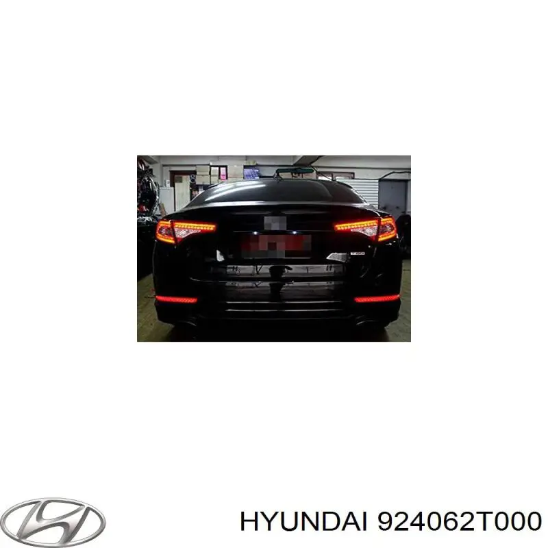 Правий катафот заднього бампера Hyundai/Kia 924062T000 ціна, від 18.96 USD