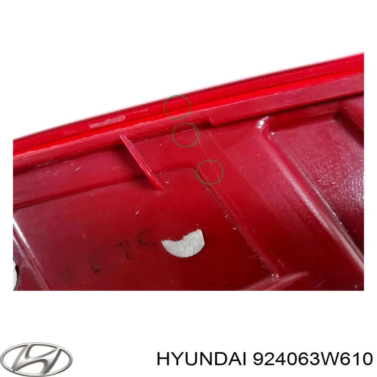 Стоп задній Hyundai/Kia 924063W610 ціна, від 85.49 USD