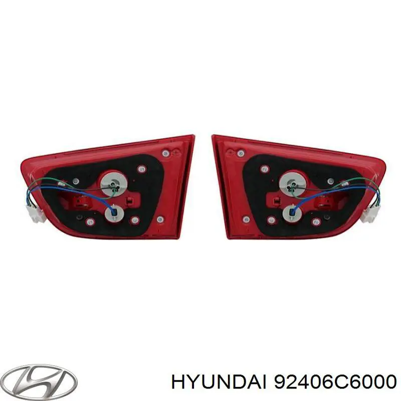 92406C6000 Hyundai/Kia Правий відбивач бампера