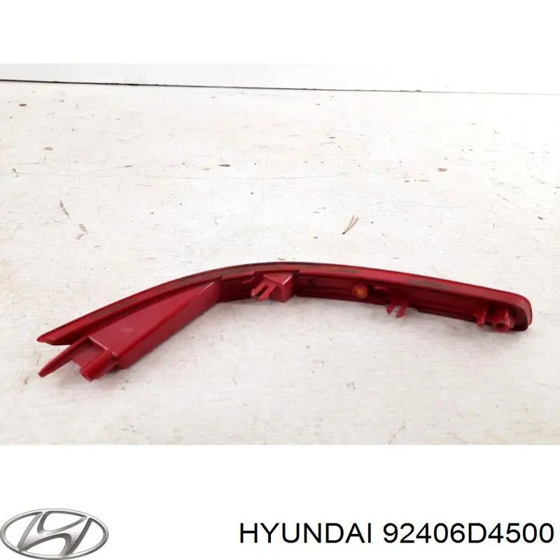 Купити 92406D4500 Hyundai/Kia Відбивач бампера заднього правий