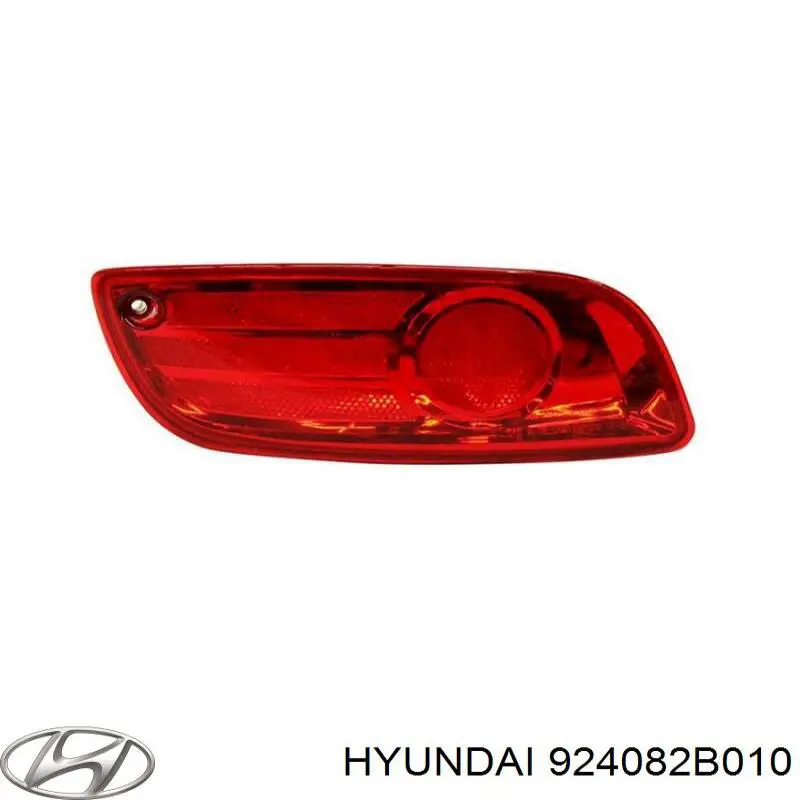 Катафот (відбивач) заднього бампера, лівий Hyundai/Kia 924082B010 ціна, від 8.31 USD