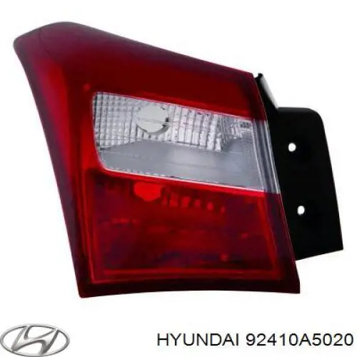 Задня ліва зовнішня фара Hyundai/Kia 92410A5020 ціна, від 50.85 USD