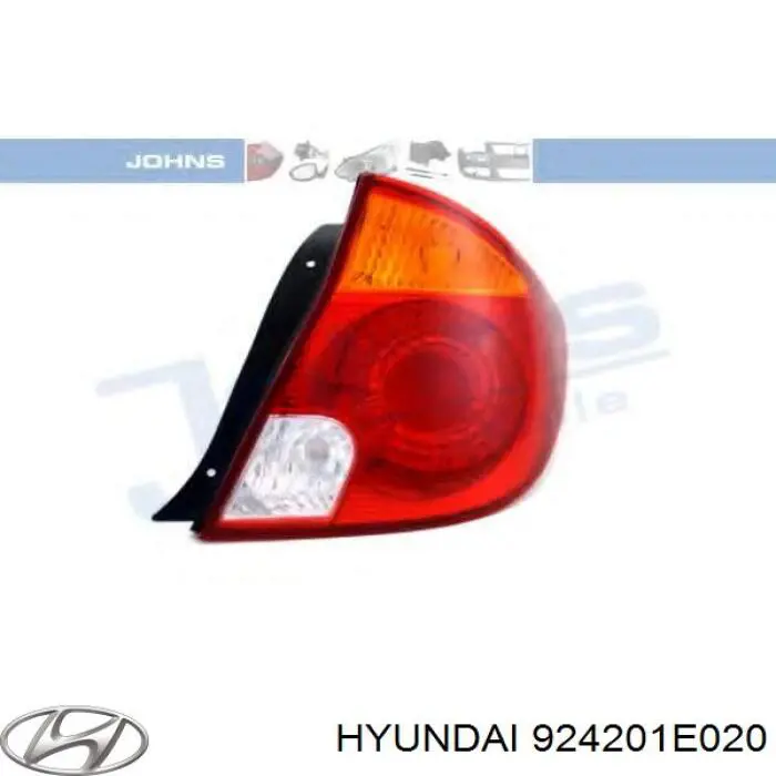 Ліхтар задній лівий Hyundai Accent III
