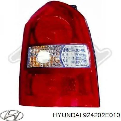 Ліхтар задній правий Hyundai Tucson (TM) (Хендай Таксон)