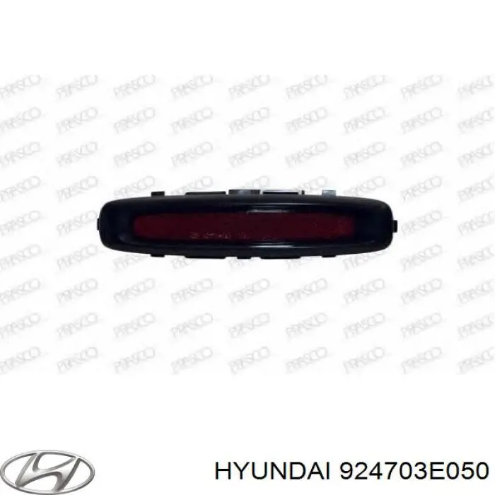 Лівий катафот заднього бампера Hyundai/Kia 924703E050 ціна, від 24.81 USD