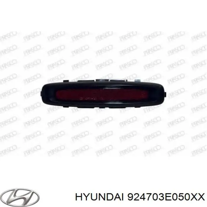 Лівий катафот заднього бампера Hyundai/Kia 924703E050XX ціна, від 24.83 USD