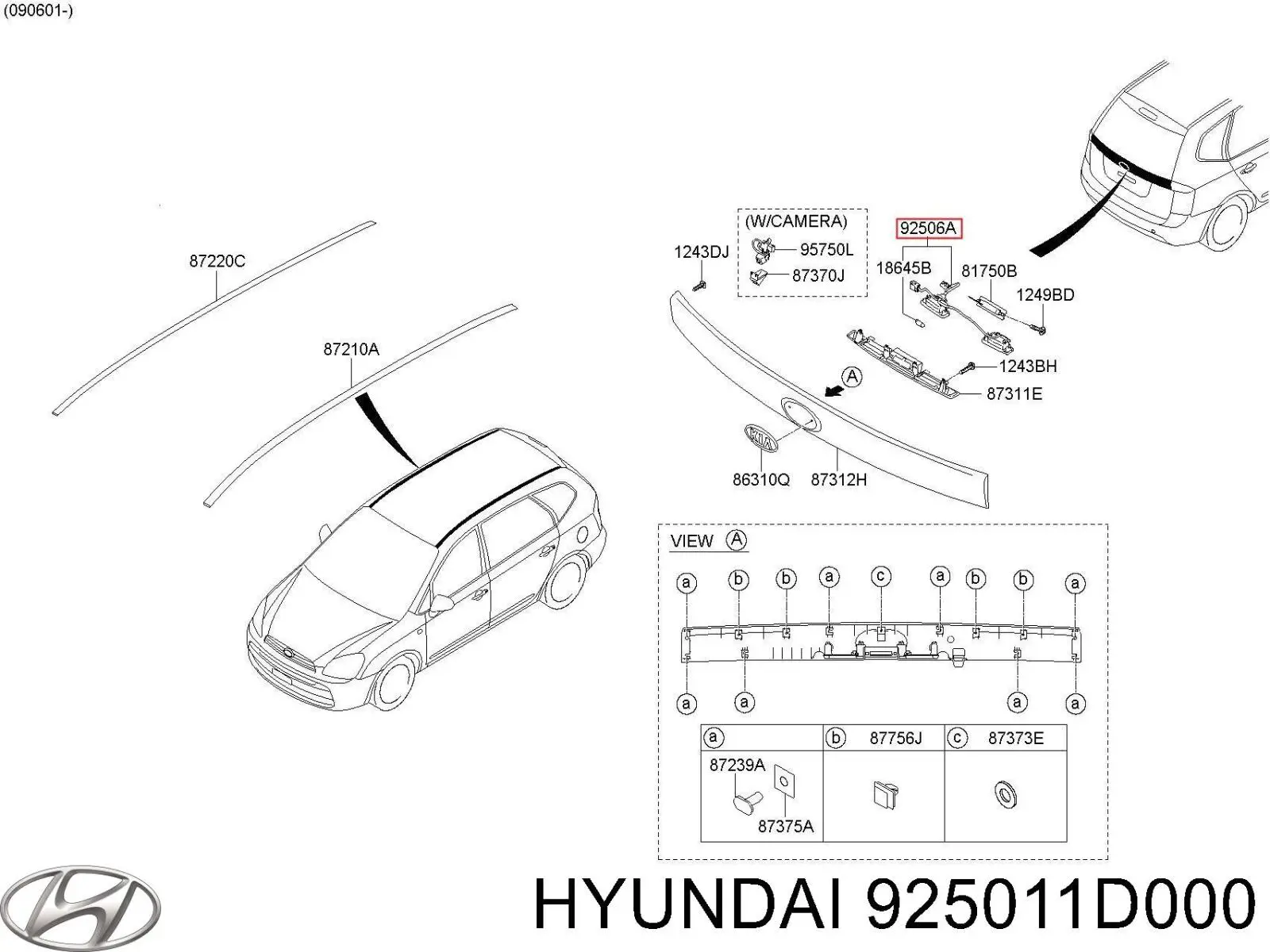 925011D000 Hyundai/Kia 