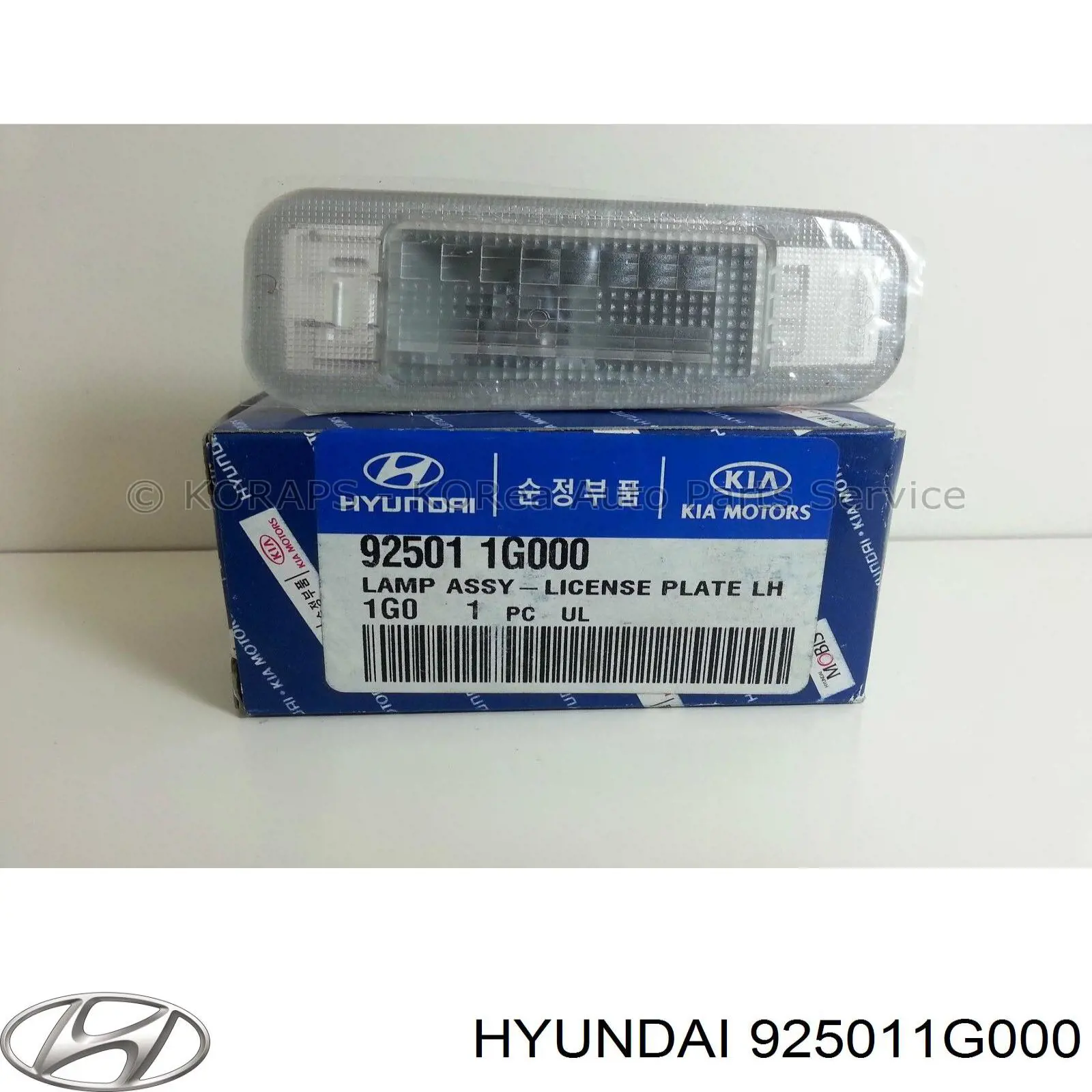Ліхтар підсвічування заднього номерного знака Hyundai/Kia 925011G000 ціна, від 17.69 USD