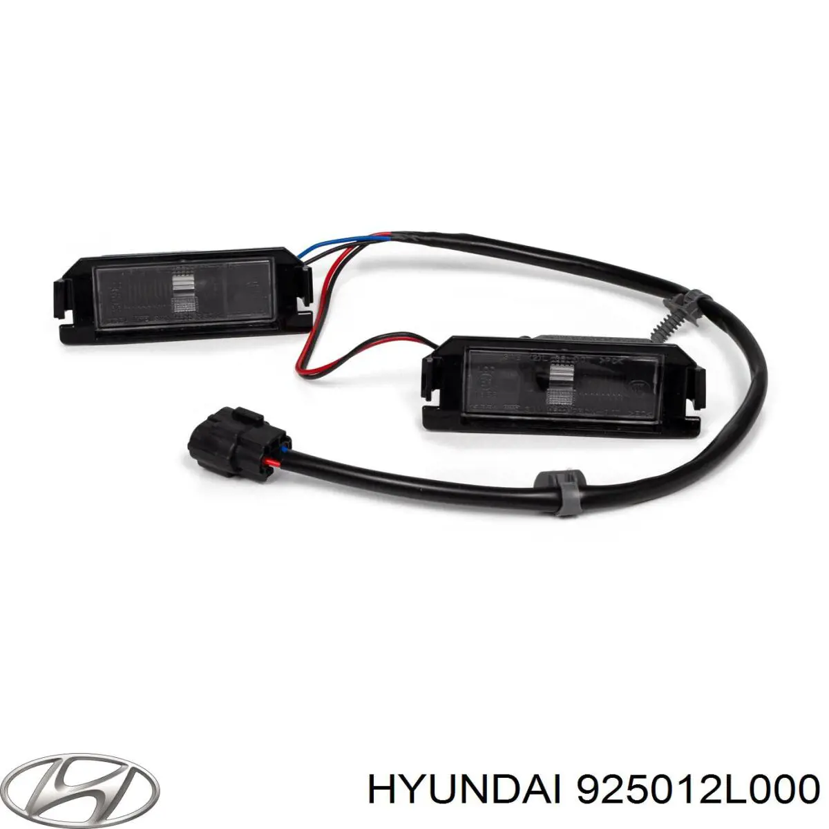 Ліхтар підсвічування заднього номерного знака Hyundai I30 (FD) (Хендай Ай 30)