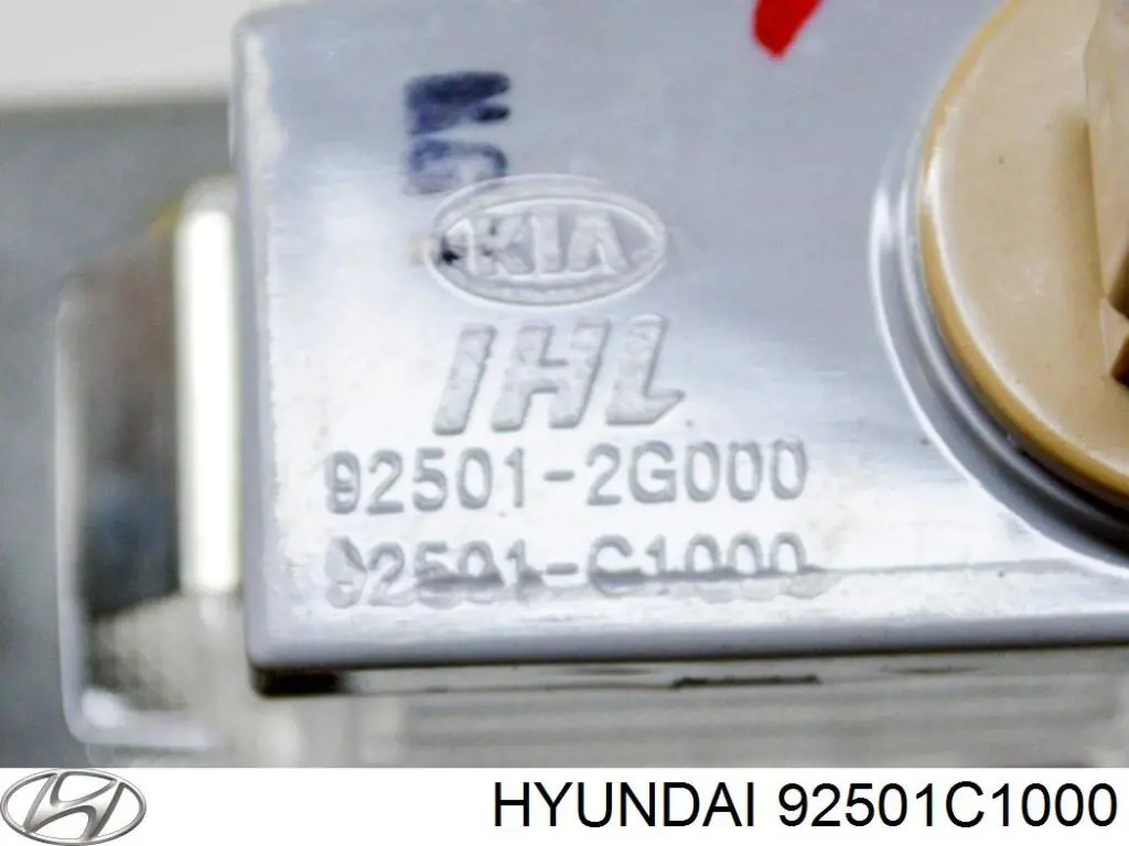 92501C1000 Hyundai/Kia ліхтар підсвічування заднього номерного знака