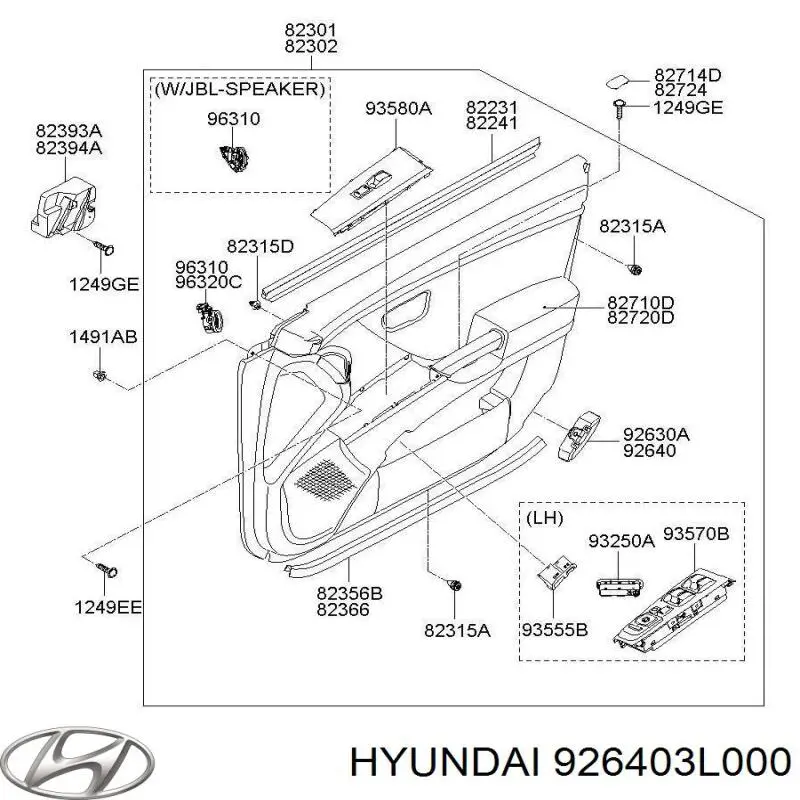Купити 926403L000 Hyundai/Kia 