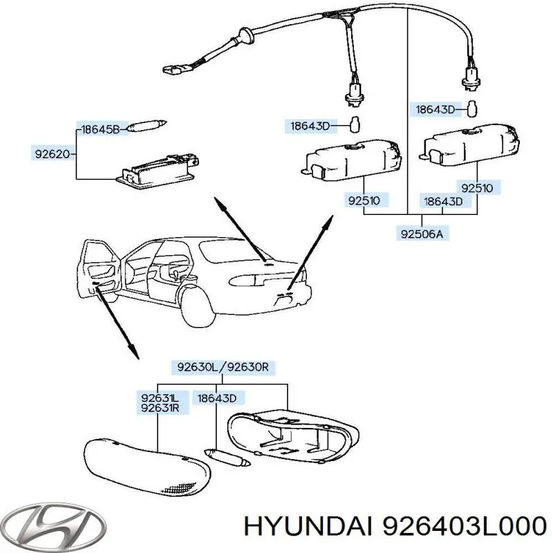 926403L000 Hyundai/Kia 