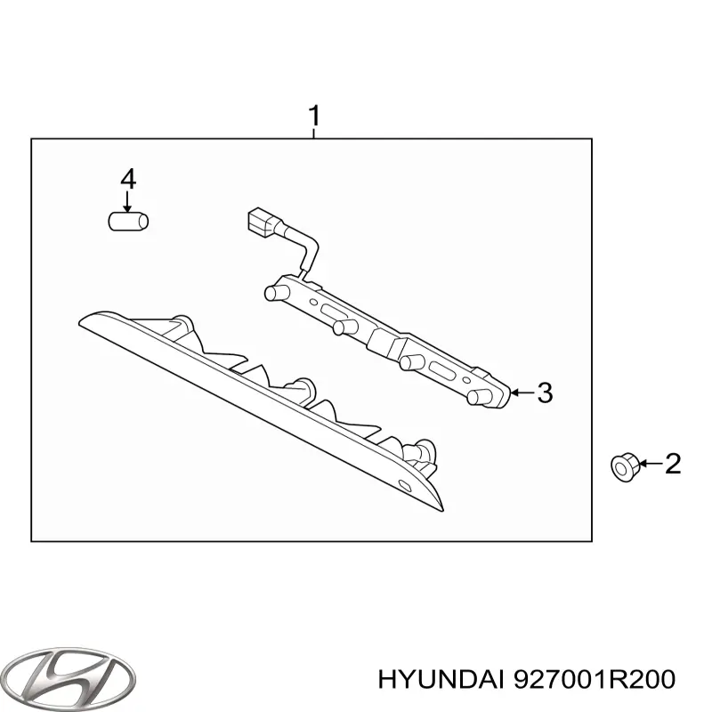 Купити 927001R200 Hyundai/Kia Ліхтар сигнальний