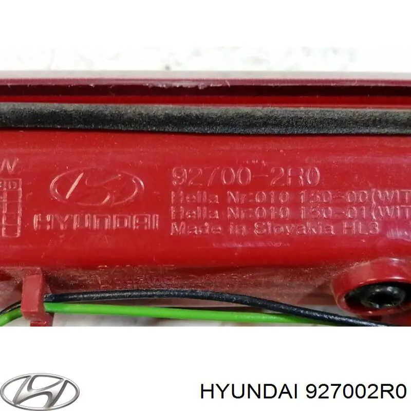 927002R0 Hyundai/Kia Стоп-сигнал заднього скла