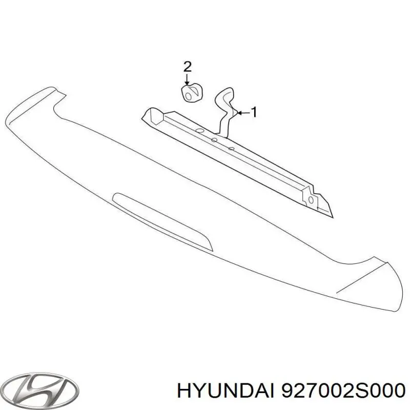Стоп-сигнал Hyundai/Kia 927002S000 ціна, від 38.42 USD