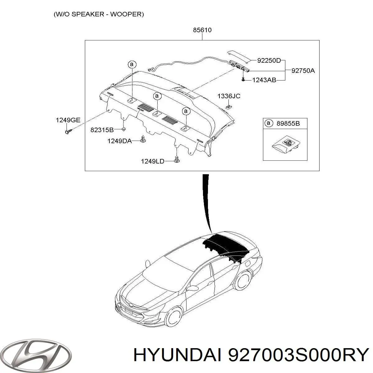 Стоп-сигнал Hyundai/Kia 927003S000RY ціна, від 27.62 USD