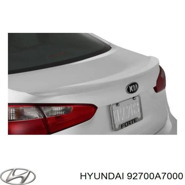 92700A7000 Hyundai/Kia Стоп-сигнал заднього скла