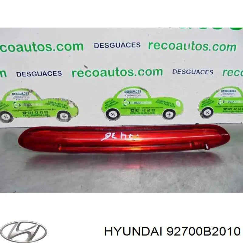92700B2010 Hyundai/Kia Стоп-сигнал заднього скла