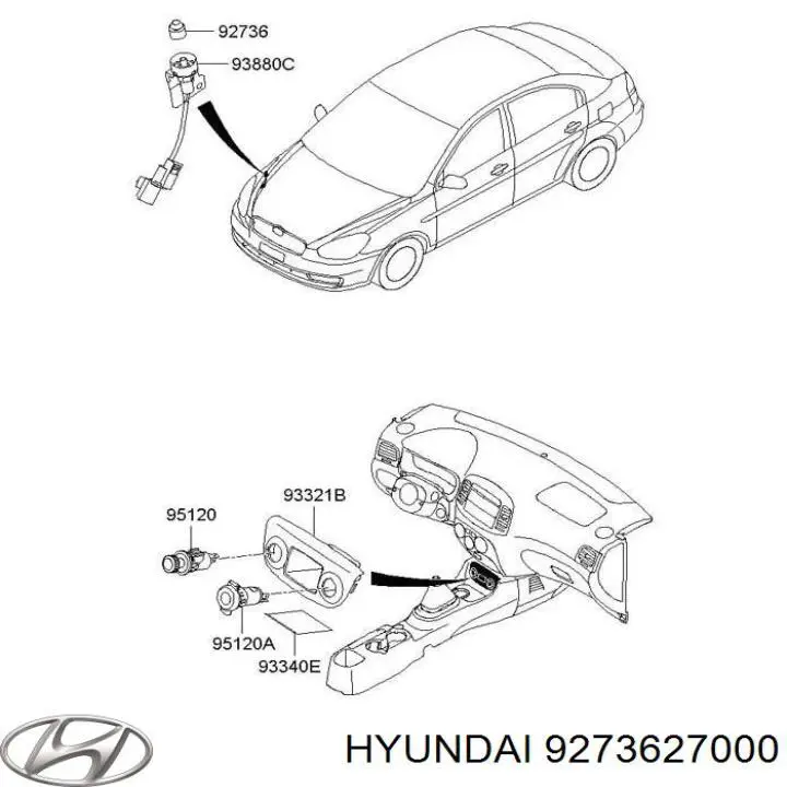  9273627000 Hyundai/Kia