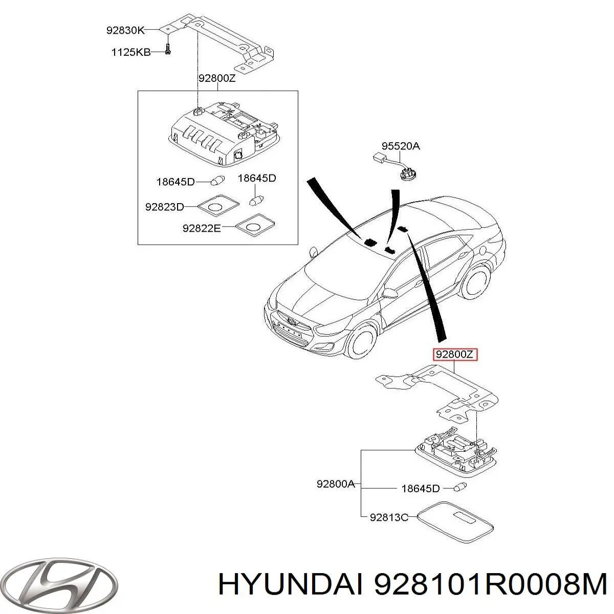 Купити 928101R0008M Hyundai/Kia 