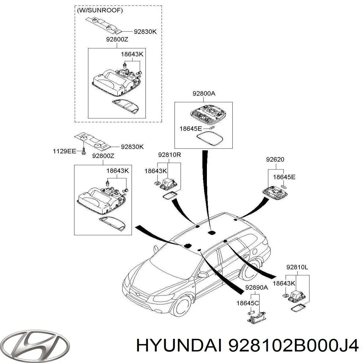 928102B000J4 Hyundai/Kia 