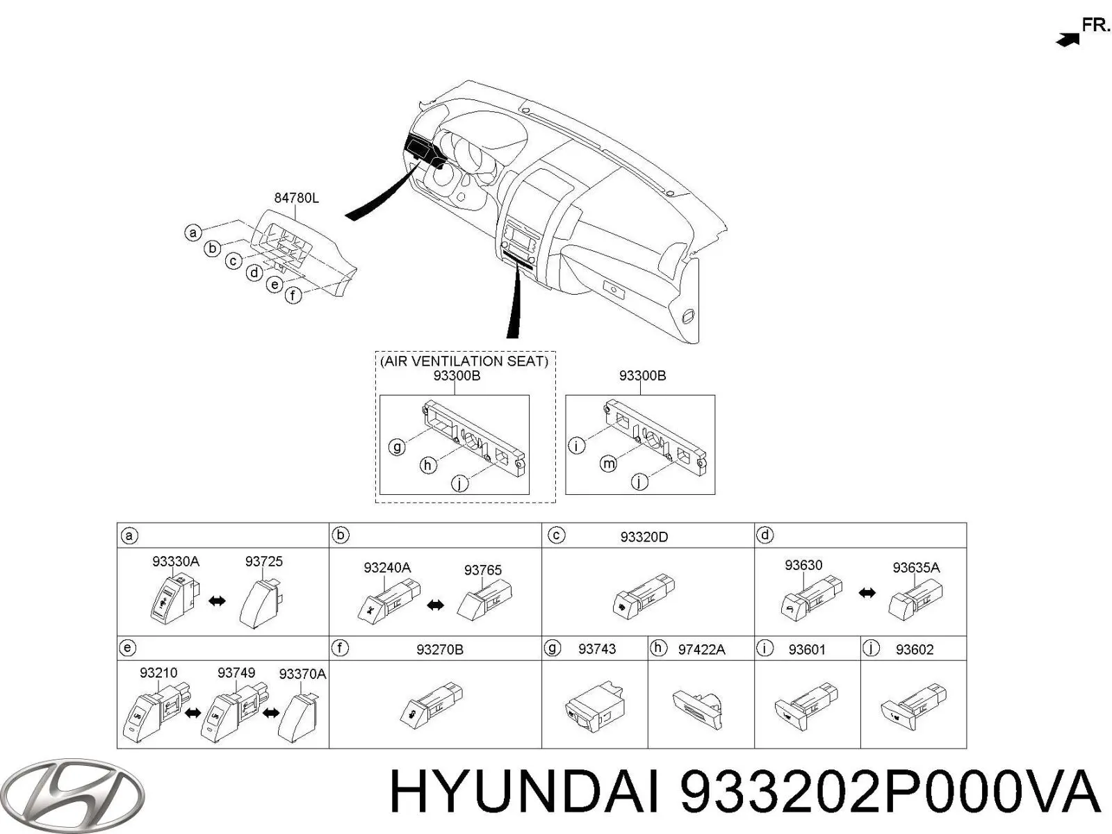 933202P000VA Hyundai/Kia 
