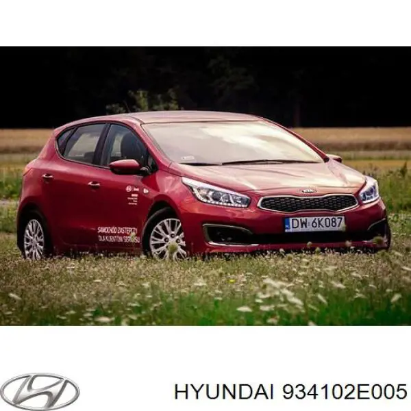 Перемикач підрульовий, лівий Hyundai/Kia 934102E005