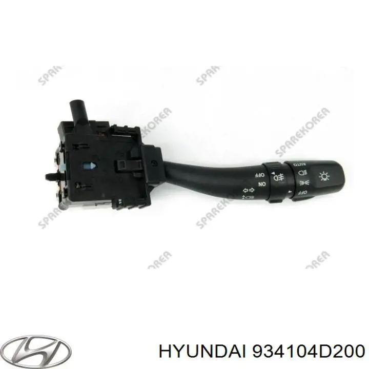 934104D200 Hyundai/Kia Перемикач підрульовий, лівий