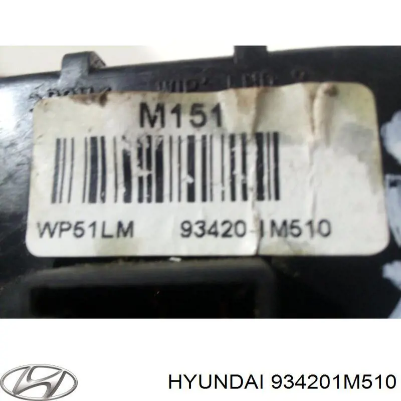 934201M510 Hyundai/Kia Перемикач підрульовий, правий