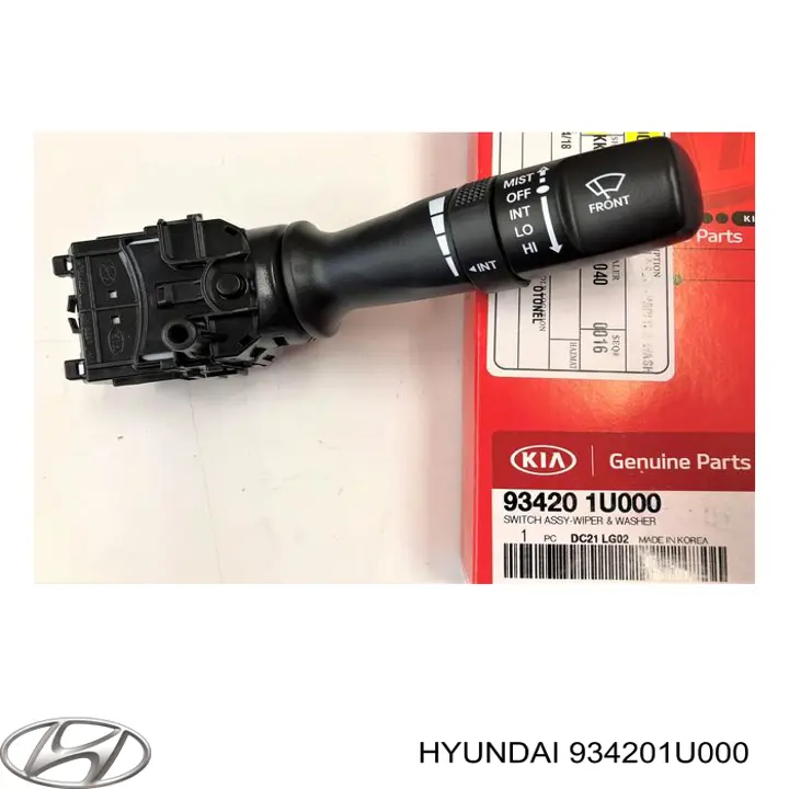 Перемикач підрульовий, правий Hyundai/Kia 934201U000 ціна, від 9.26 USD