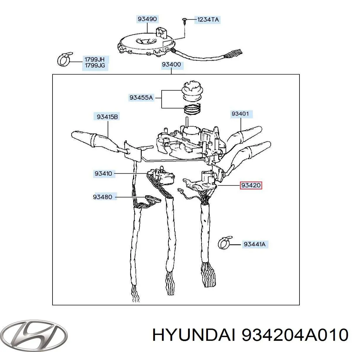 934204A010 Hyundai/Kia 