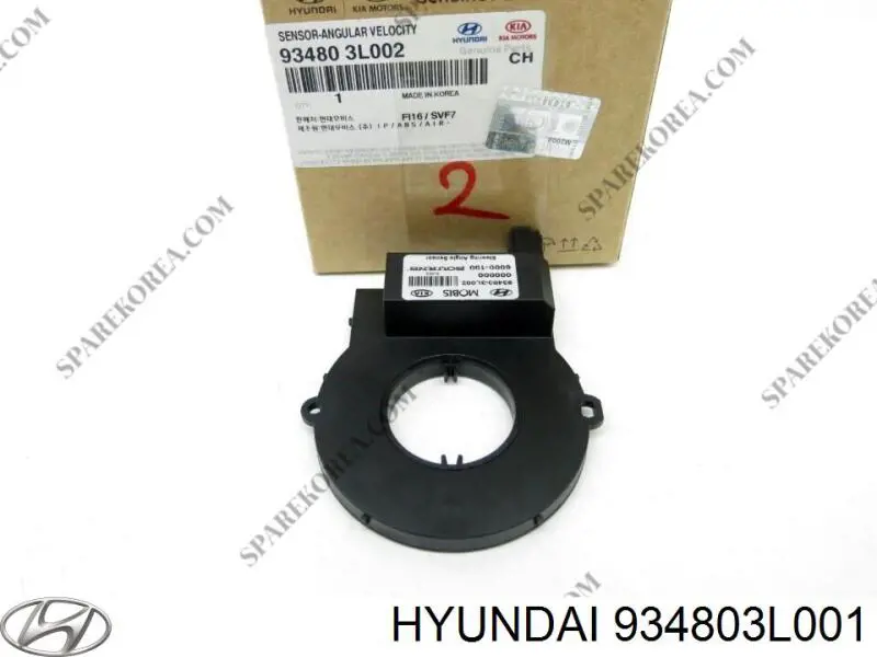 Датчик кута повороту керма Hyundai/Kia 934803L001
