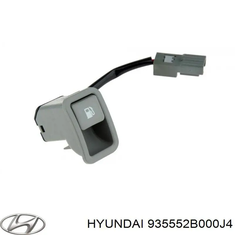 Кнопка відкриття лючка бензобака Hyundai/Kia 935552B000J4 ціна, від 9.47 USD