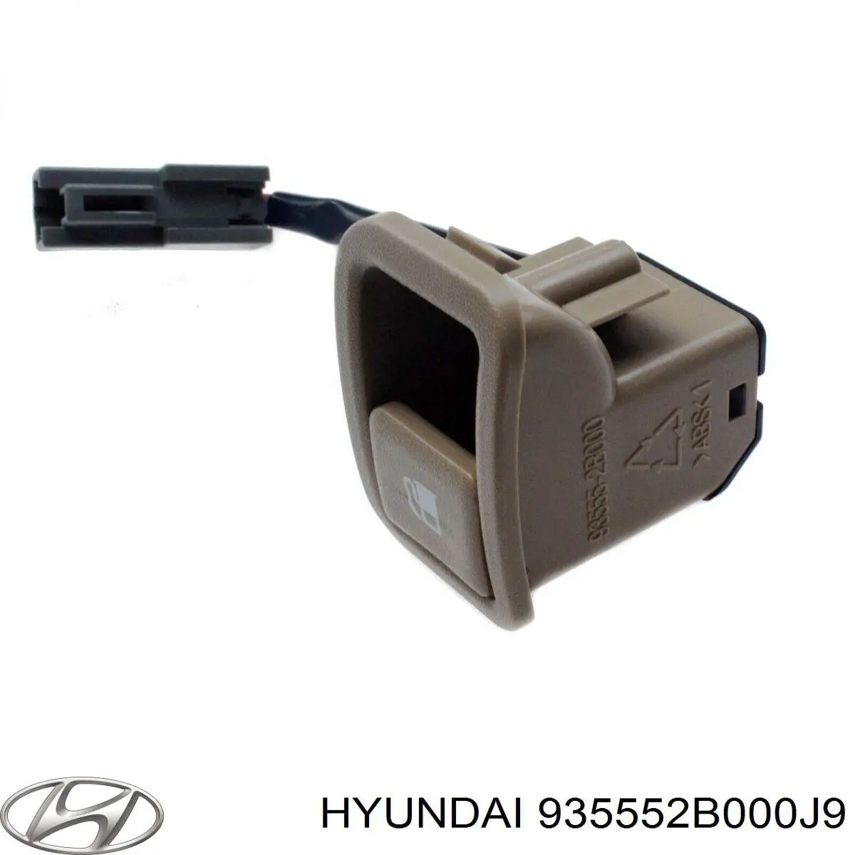 935552B000J9 Hyundai/Kia Кнопка відкриття лючка бензобака