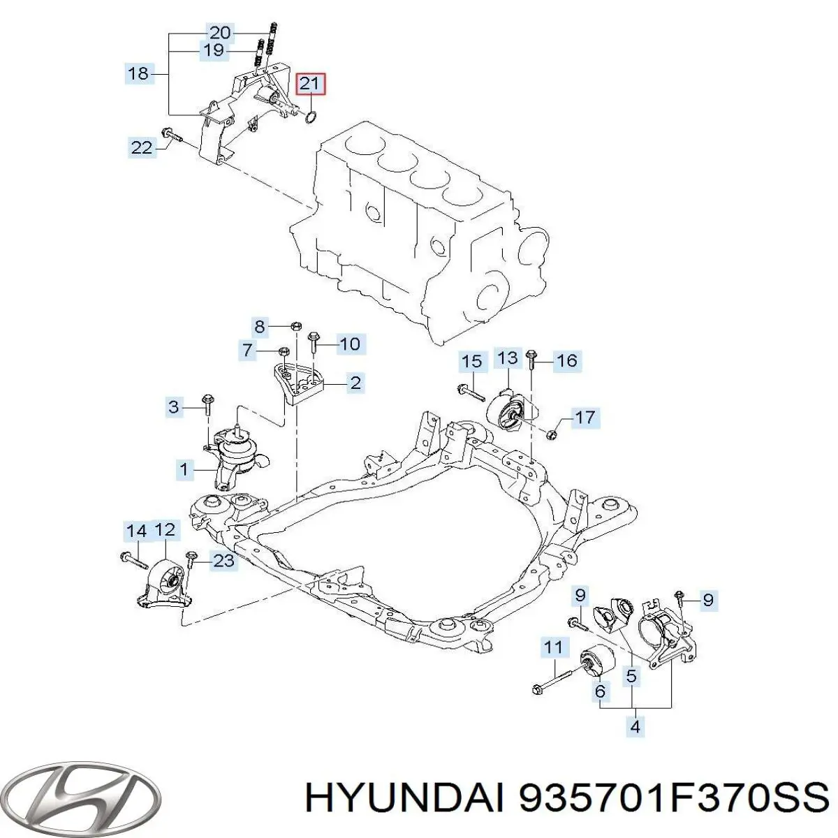  Hyundai/Kia 935701F370SS ціна, від 38.37 USD
