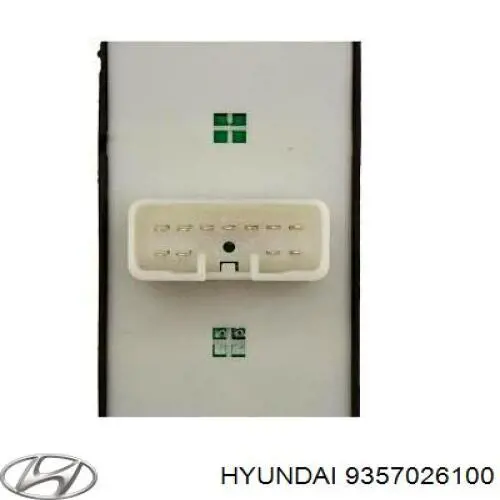 Кнопковий блок керування склопідіймачами передній лівий Hyundai/Kia 9357026100 ціна, від 24.39 USD