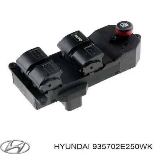 Купити 935702E250WK Hyundai/Kia Кнопковий блок керування склопідіймачами передній лівий