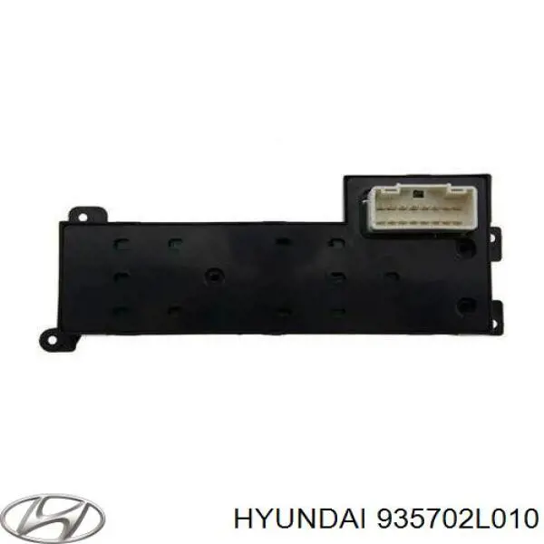 Кнопковий блок керування склопідіймачами передній лівий 935702L010 Hyundai/Kia