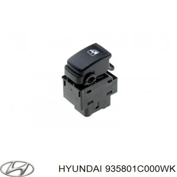 Купити 935801C000WK Hyundai/Kia Кнопковий блок керування склопідіймачами передній правий